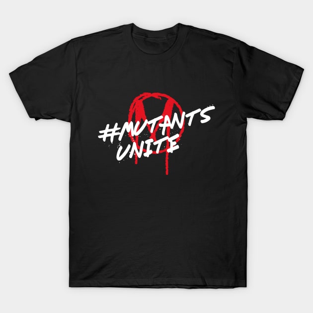 # Mutants Unite - white T-Shirt by AO01